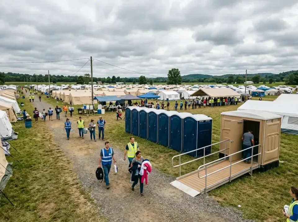 disaster-relief-camp-restrooms-010 — frequently asked questions, Dumpster & Portable Bathrooms Rental in Camino Tassajara, CA